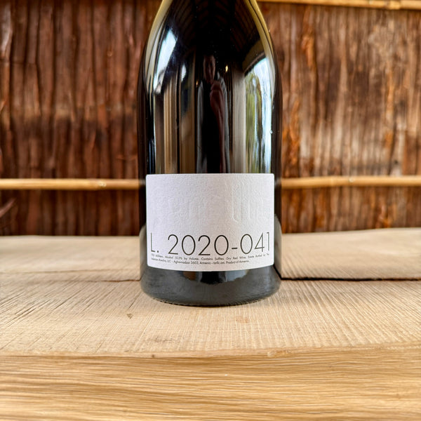 Dry Red Wine L. 2020-041 Maral & Aaron Aslanian Rawlins LLC /ドライ レッド ワイン ロット アスラニアン ローリンズ