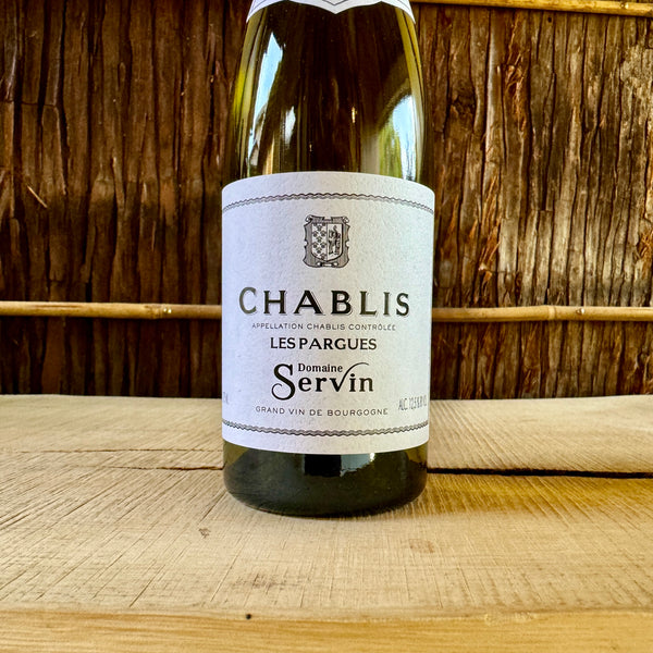 Chablis Les Pargues 375ml 2019 Domaine Servin /シャブリ・レ・パルグ 375ml ドメーヌ・セルヴァン